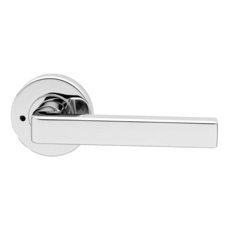 Lockwood Velocity 55mm Round Privacy Set & 29A Lever CP TP Chrome Plate VSR2/29ACP - primehardware