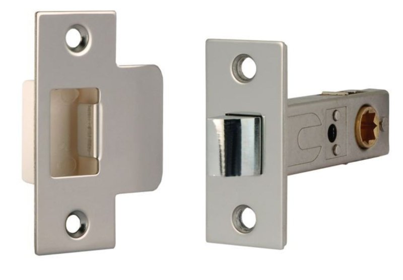 Austyle Tubular Latch Split Follower  Satin Chrome 60mm  49017