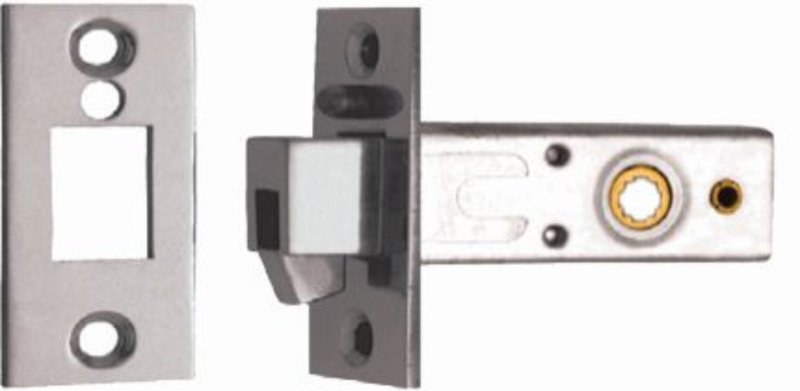 Austyle Tubular Sliding Door Latch SSS Overall 53mm cc37mm) 49033 - primehardware