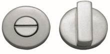 AUSTYLE Privacy Turn Snib Round Concealed Satin Chrome 36 Millimetre 49038