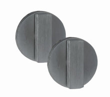 AUSTYLE Round Double Snib Set Concealed Fix Satin Chrome 49044 (Pair)
