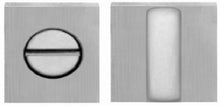 AUSTYLE Privacy Turn Snib Square Satin Chrome 35 x 35 Millimetre 49046