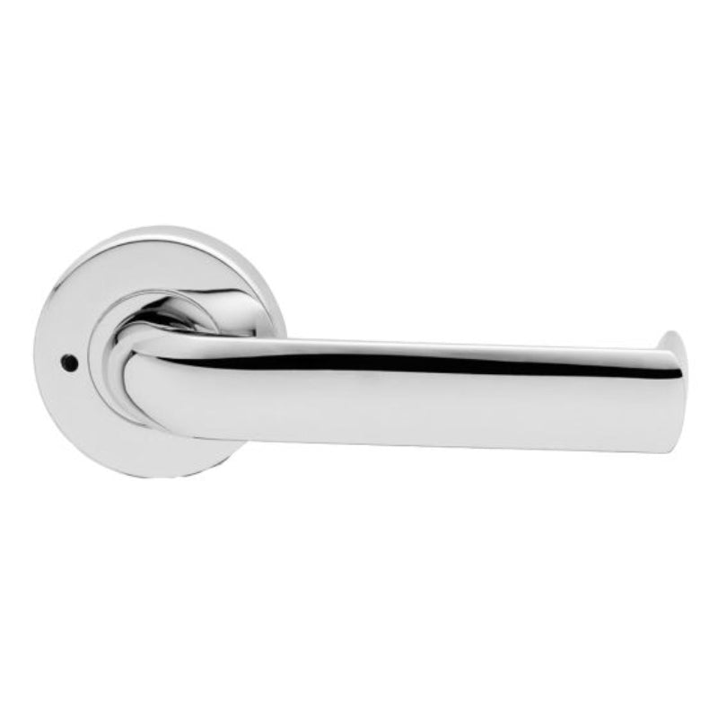 Lockwood Velocity 55mm Round Privacy Set & L5 Lever CP TP Chrome Plate VSR2/L5CP - primehardware