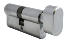 AUSTYLE Cylinder & Turn 5 Pin C4  Satin Chrome 65mm  49145