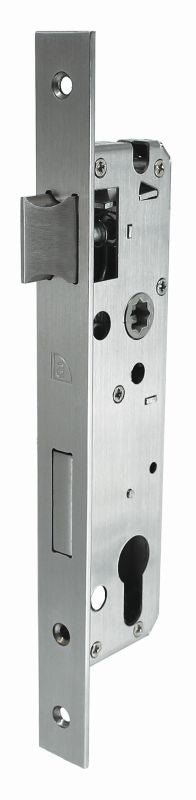 Austyle Stainless Steel Euro Cyl. Lock c/c 85mm Satin Stainless Steel 30mm 49201 - primehardware