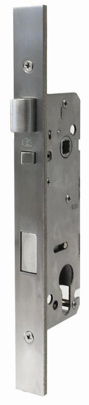 AUSTYLE QuadLock Multi Function Entrance Lock 304 Stainless Steel Satin Stainless Steel 30 Millimetre 49311