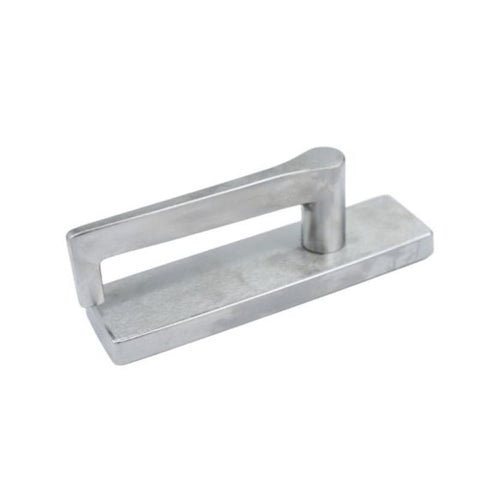 Lockwood 1805 Square End Plate & 145 Lever Satin Chrome 1805/145SC - primehardware