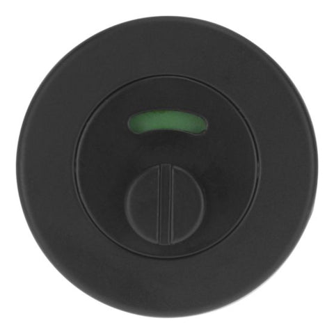 Lockwood Velocity 55mm Round Emergency Indicating Turn Snib MBK Matt Black VSR8/MBK - primehardware