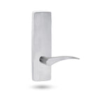 Lockwood 1805 Square End Plate & 153 LH Lever Satin Chrome 1805/153LSC - primehardware