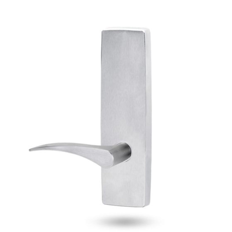 Lockwood 1805 Square End Plate & 153 RH Lever Satin Chrome 1805/153RSC