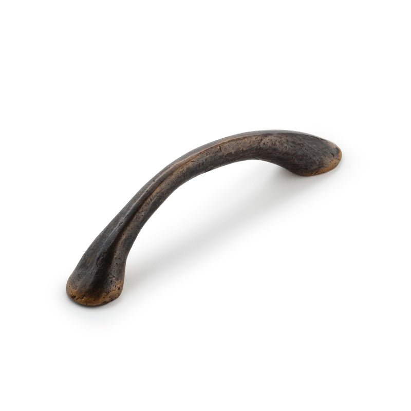 Castella Tuscan Foundry Cabinet Knob Bow and Pull Handle