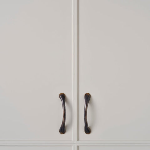Castella Tuscan Foundry Cabinet Knob Bow and Pull Handle - primehardware