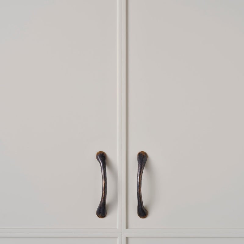 Castella Tuscan Foundry Cabinet Knob Bow and Pull Handle