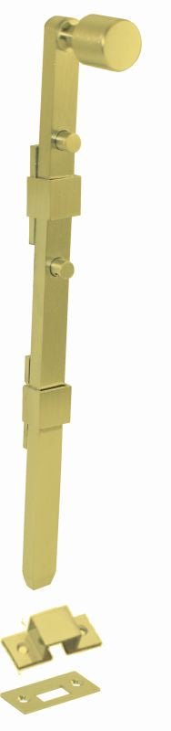 Superior Brass Panic Bolt Conceal Fixing Polished Brass 255mm