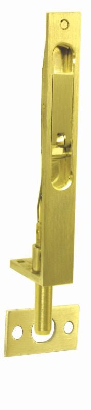 Superior Brass Flush Bolt Polished Brass 150mm