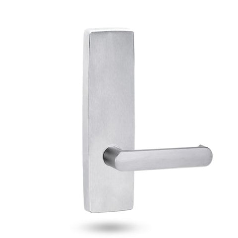 Lockwood 1805 Square End Plate & 166 Lever Polyester Powdercoat 1805/166PC - primehardware