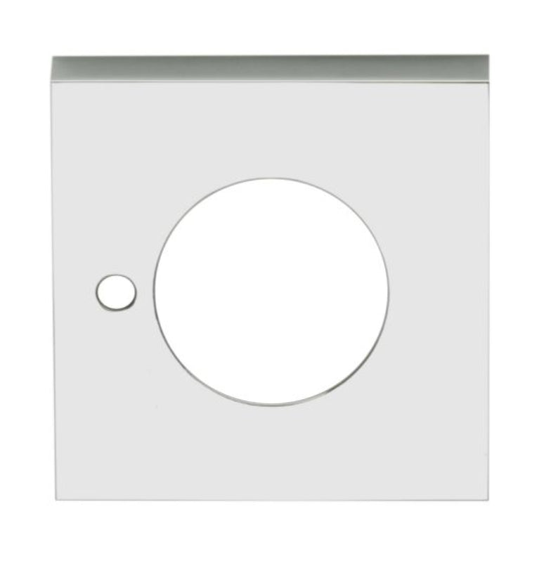 Lockwood Velocity Small Rose Square Trim Privacy CP - 1 Pair Chrome Plate VSS2 - TRIMCP - primehardware