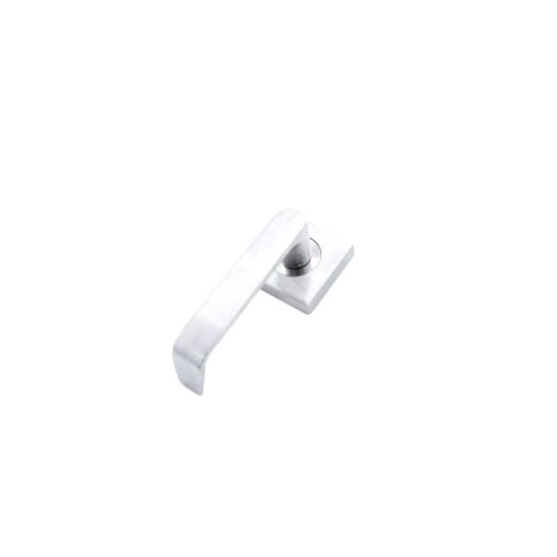 Lockwood Symphony 59 Lever On Square Rose Full Set Satin Chrome 1420/1421/59SC