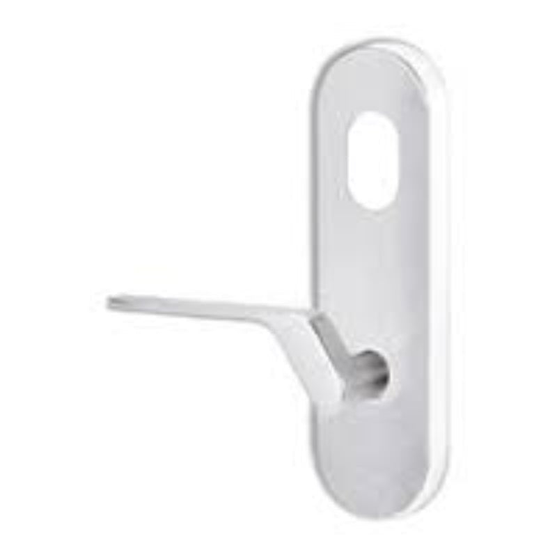 Lockwood 2801 Round End Plate with Cylinder Hole & 41 Lever Right Hand Chrome Plate 2801/41RCP
