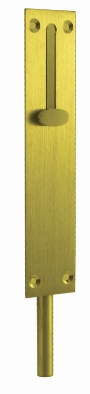 Superior Brass Flush Barrel Bolt 150mm Polished Brass 150x32mm