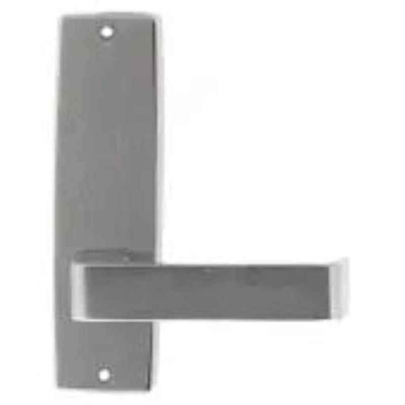 Lockwood 1805 Square End Plate With 20 Knob Satin Brass 1805/20SB - primehardware