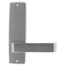 Lockwood 1805 Square End Plate With 20 Knob Satin Brass 1805/20SB - primehardware