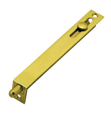 Superior Brass Flush Barrel Bolt 150mm Polished Brass 150x18mm