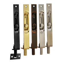 Superior Brass Flush Bolt Easyfix 450mm Polished Brass 450x18mm