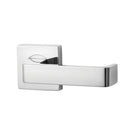 Lockwood Symphony 90 Lever On Square Rose Full Set Chrome Plate 1420/1421/90CP - primehardware