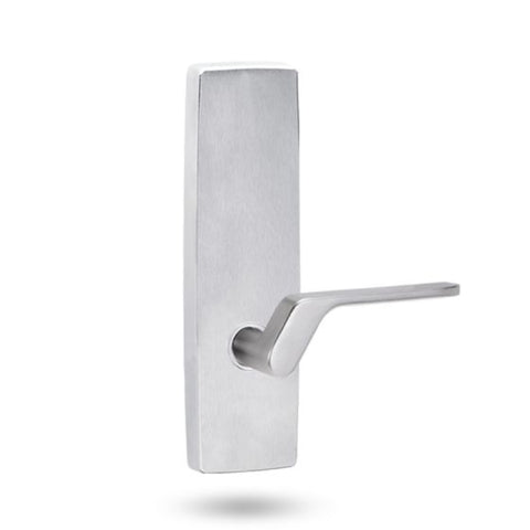 Lockwood 1805 Square End Plate With 41 Lever LH Satin Chrome 1805/41LSC - primehardware