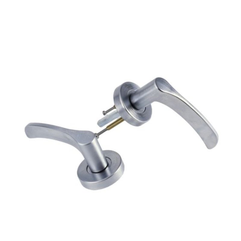 Lockwood Velocity 55mm Round Passage Set & 34 Lever SC TP Satin Chrome  VSR1/34SC