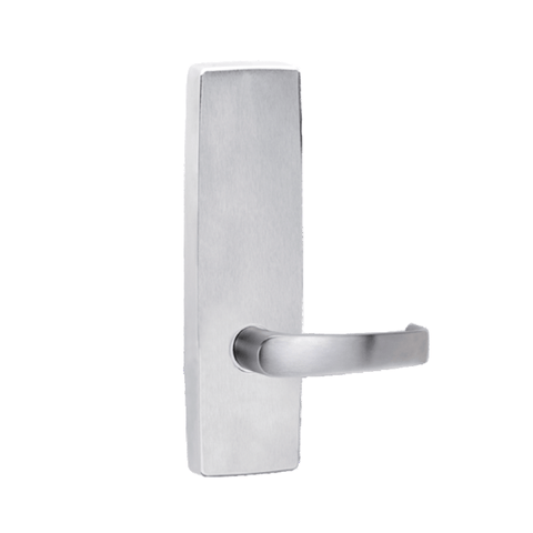 Lockwood 1805 Square End Plate With 47 Lever LH Satin Chrome 1805/47LSC - primehardware