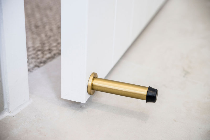 ZANDA SKIRTING MOUNT DOOR STOP – 85MM LENGTH