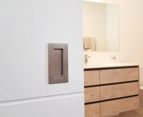 Zanda Square Flush Pull - 102x51mm - primehardware