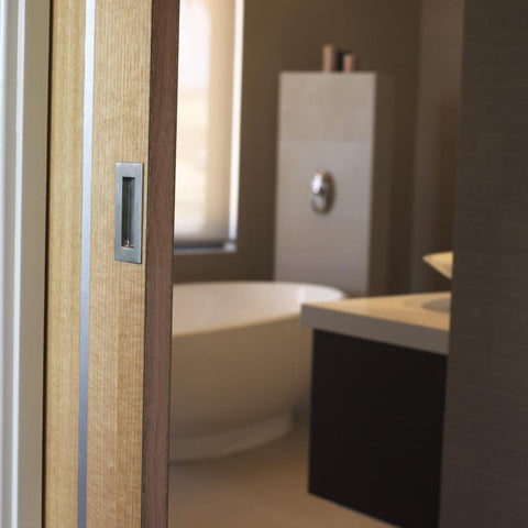 Zanda Square Flush Pull - 102x51mm - primehardware