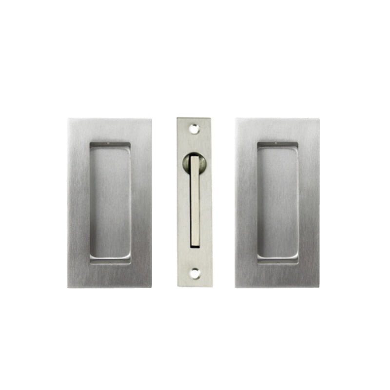 Zanda Square Flush Pull - 102x51mm - primehardware