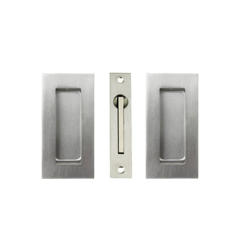 Zanda Square Flush Pull - 102x51mm - primehardware