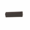 Zanda Square Skirting Fix Door Stop - 80x19x19mm - primehardware
