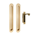 Zanda Duke Sliding Door Lock Kit Flush Pull Integrated Design Multiple Sizes & Finishes - primehardware