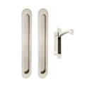 Zanda Duke Sliding Door Lock Kit Flush Pull Integrated Design Multiple Sizes & Finishes - primehardware