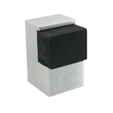 Zanda Square Floor Mount Door Stop 60x38mm Satin Anodized