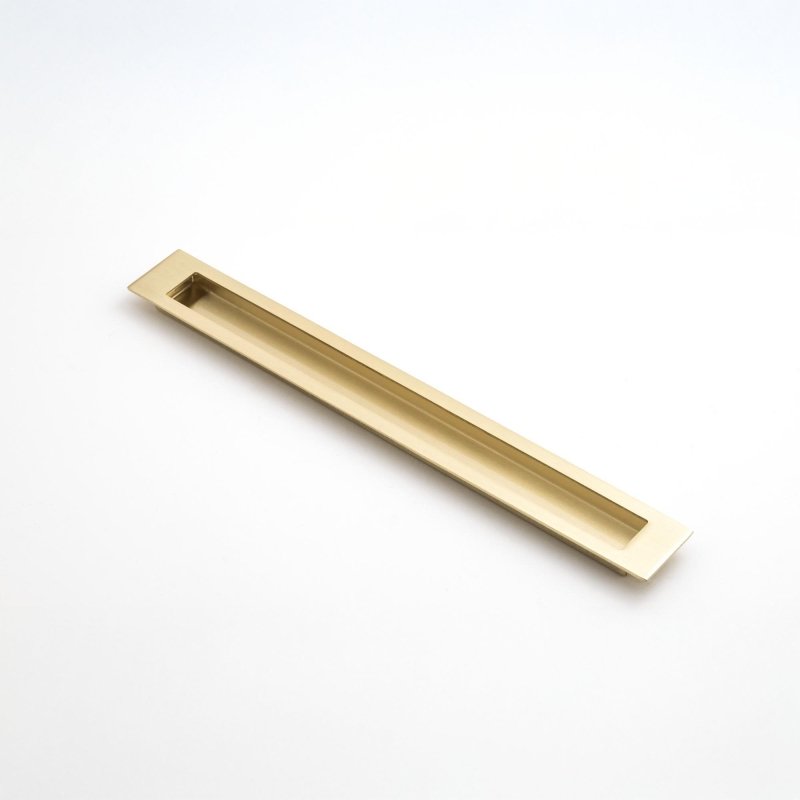 Castella Slide Flush Pull Cabinet Handle