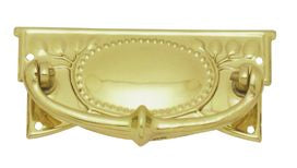 Superior Brass Cabinet Fitting PB 30x64mm