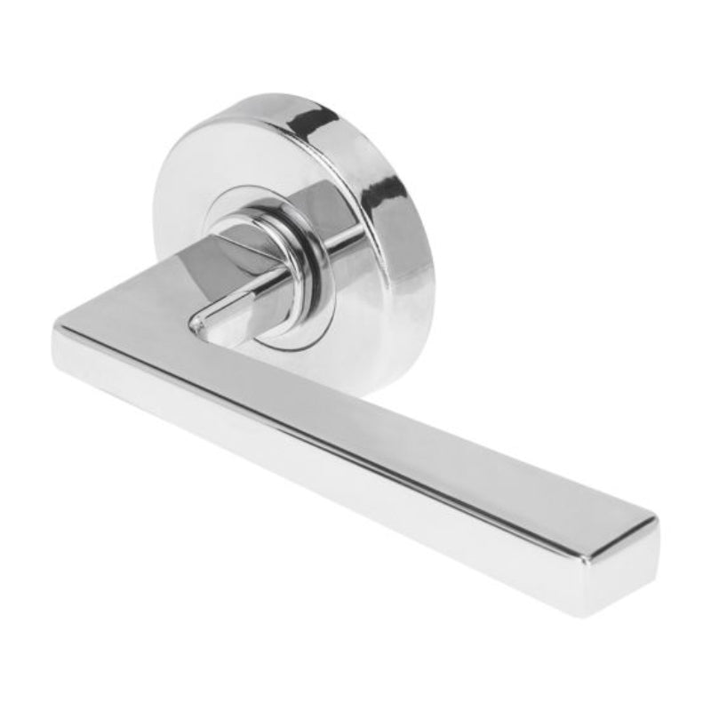 Lockwood Velocity 55mm Round Passage Set & 28 Lever CP TP Chrome Plate   VSR1/28CP