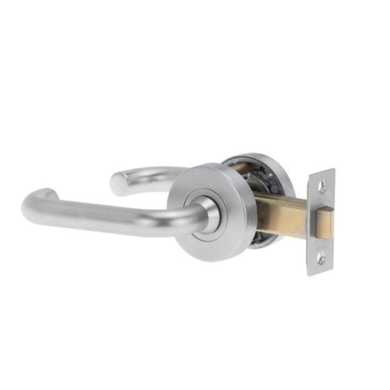 Lockwood Velocity 55mm Round Passage Set & 37 Lever SC TP Satin Chrome VSR1/37SC - primehardware