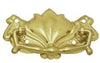 Superior Brass Cabinet Fitting PB 55x95mm - primehardware