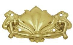 Superior Brass Cabinet Fitting PB 37x55mm - primehardware