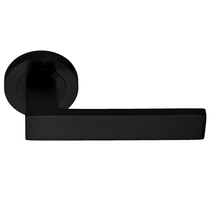 Austyle Builders Choice Lever Integrated Passage Privacy Black 52mm