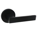 Austyle Builders Choice Lever 63mm Rnd Rose Black 63mm - primehardware