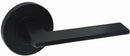 Austyle Builders Choice Lever 63mm Rnd Rose Black 63mm - primehardware